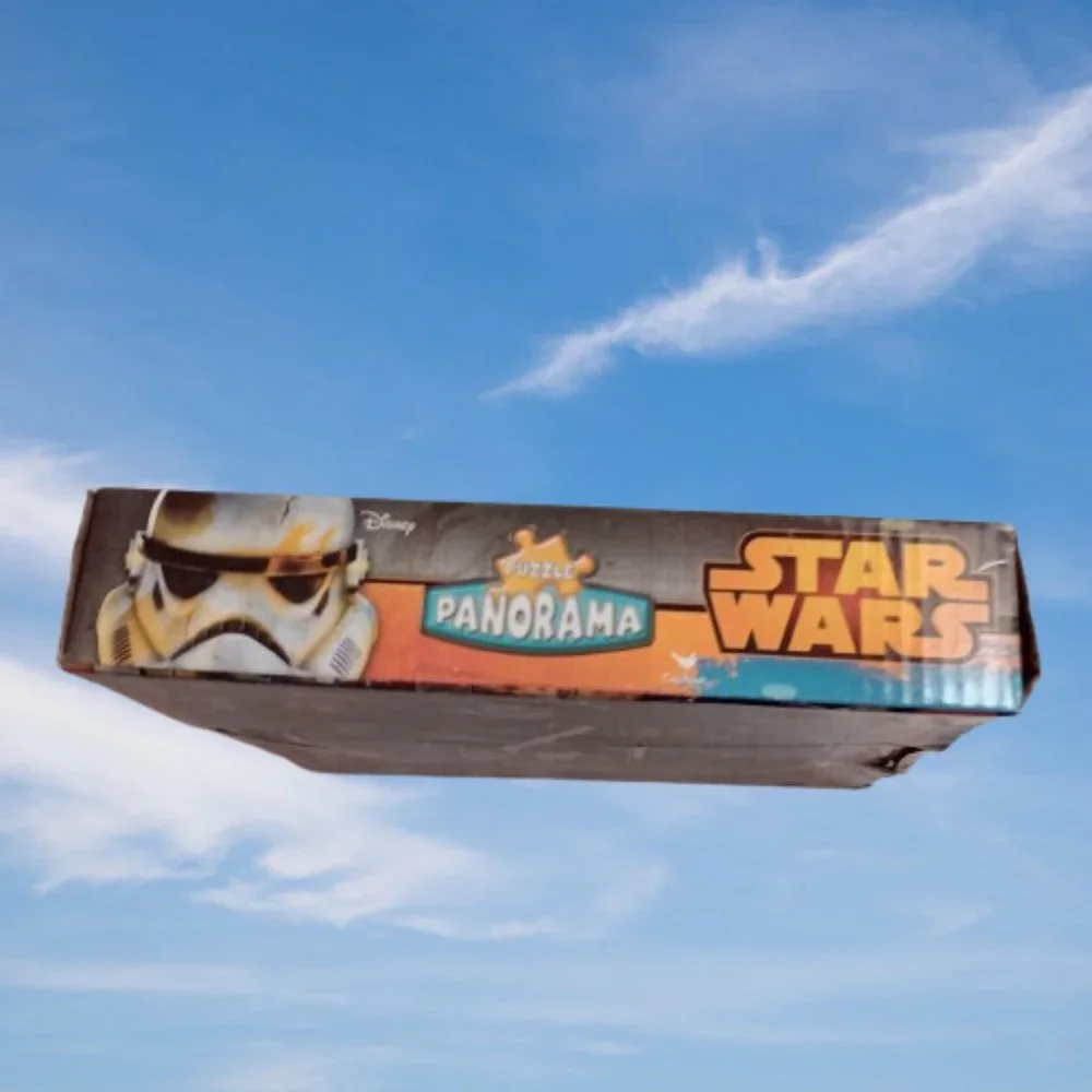 1 of 3 Star Wars Panorama Puzzle Inner Bag is Sealed Box Has Been Opened